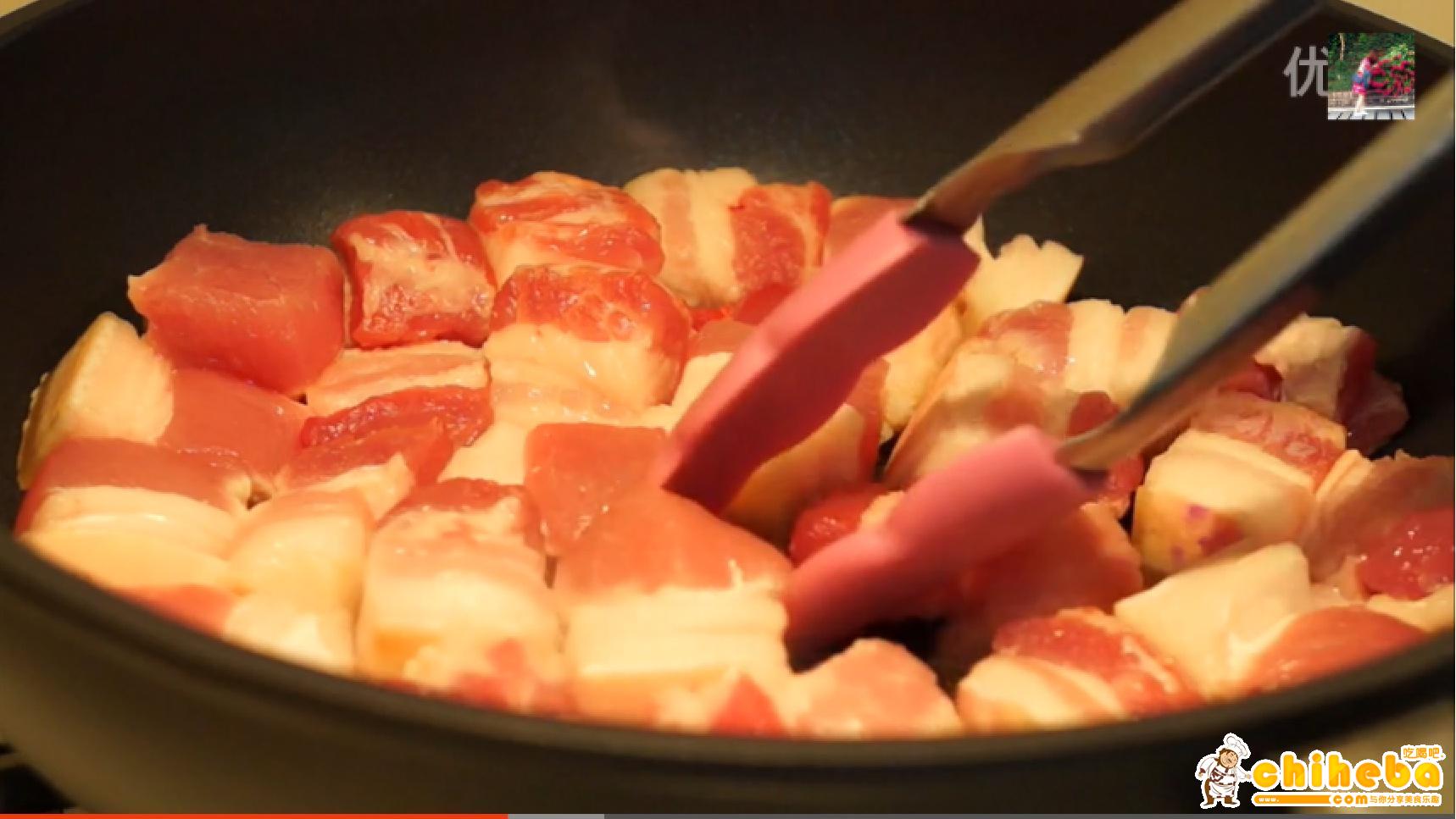 最美红烧肉和虎皮蛋【米二乔的七味厨房第8集】不但走胃还走心的炖肉的做法 步骤4